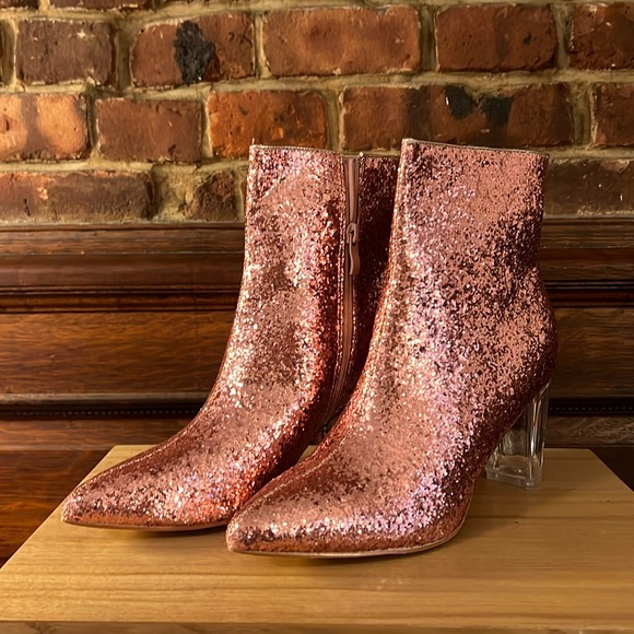 Allegra K glitter boots - Picture 2 of 9